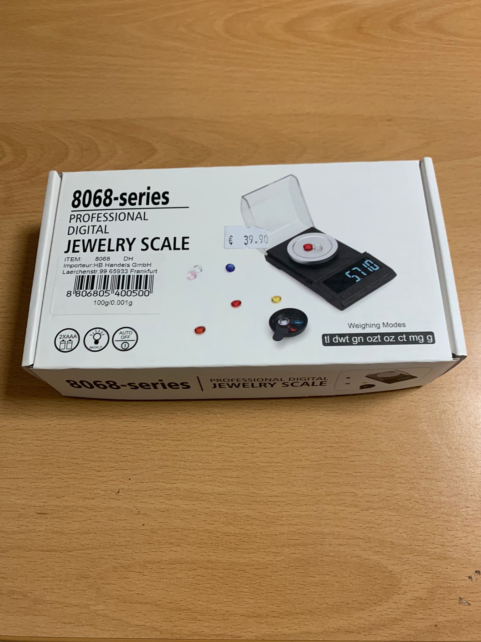 Jewelery Scale 8068-Series