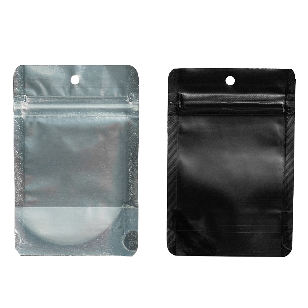 Zip Bags Qnubu Smell Proof Black 3.5g 8,5x13cm (Pack 50un)