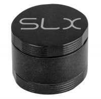 SLX NON-STICK - CNC AluminiumMühle/Grinder Polinator, ø 50mm,4-part, schwarz  